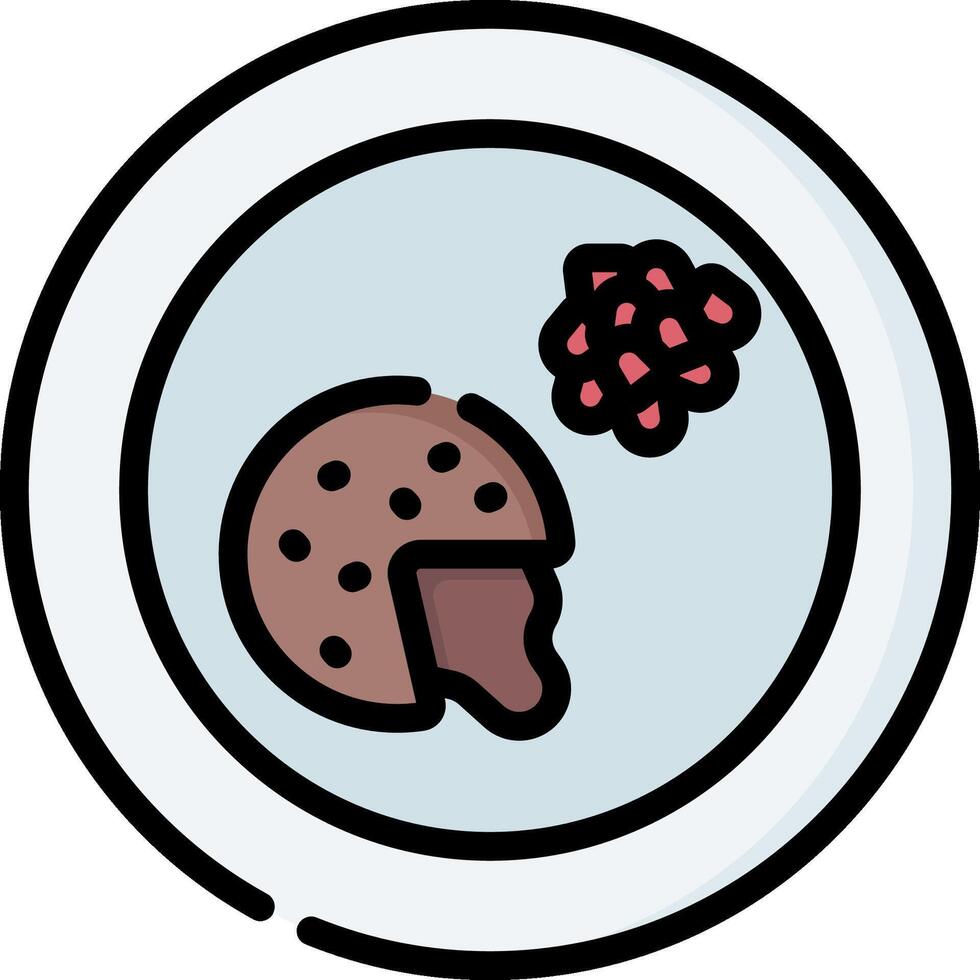 lava cake illustration design vector