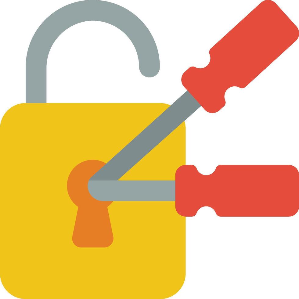 locksmith illustration design vector