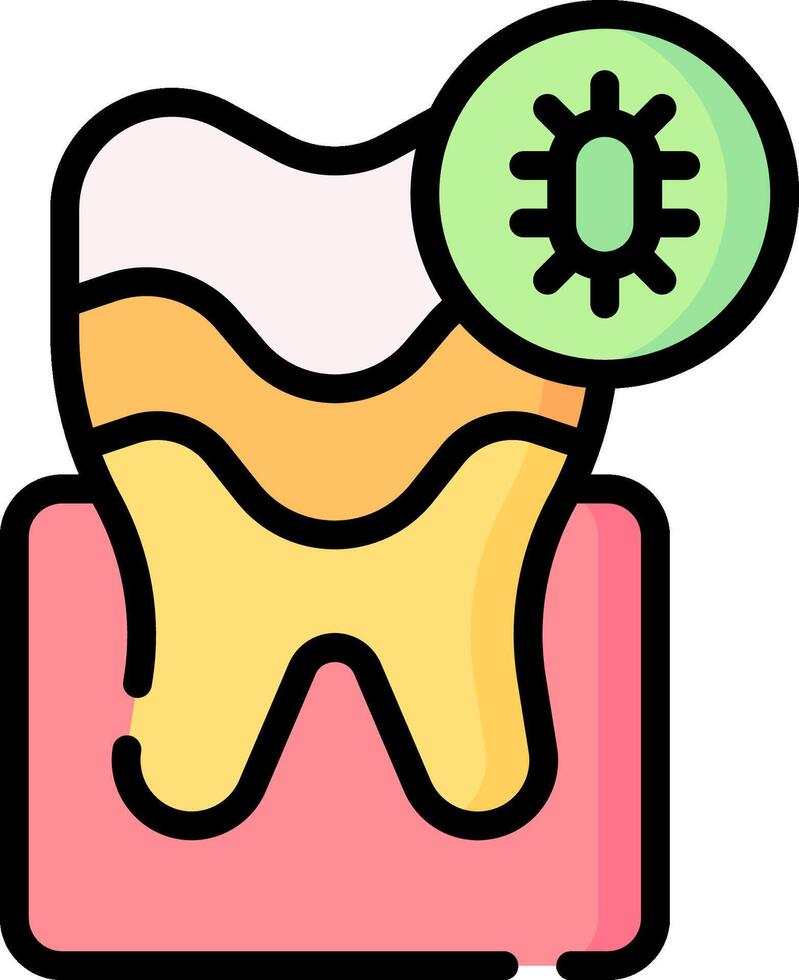 Infection illustration design vector