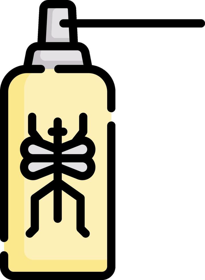 Insecticide illustration design vector