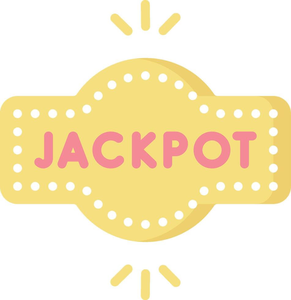 jackpot illustration design vector