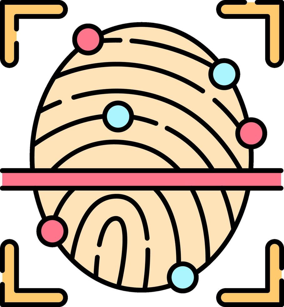 identification illustration design vector