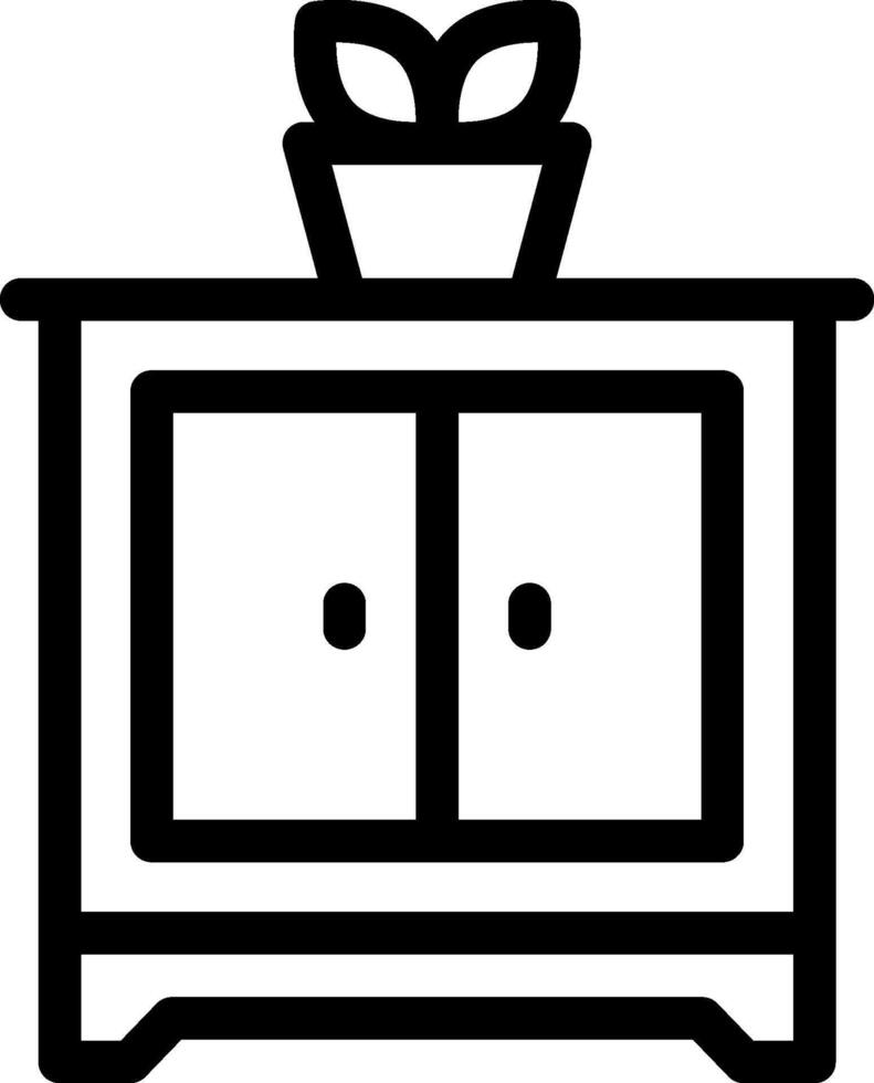 night stand illustration design vector