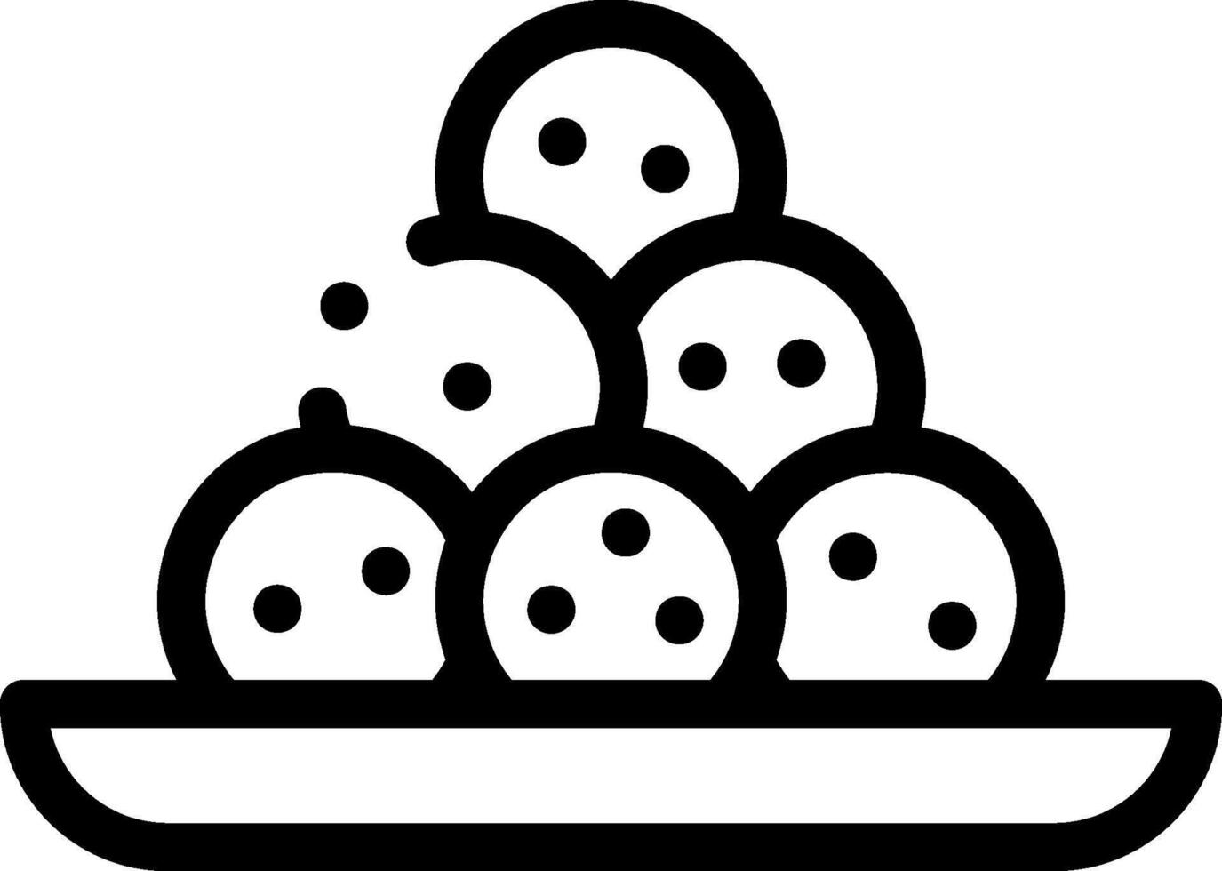 meatballs illustration design vector
