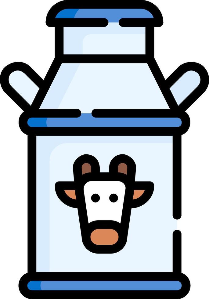 milk tank illustration design vector