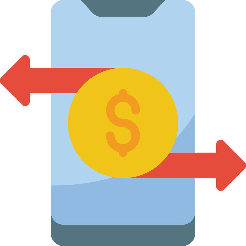 money transfer illustration design vector