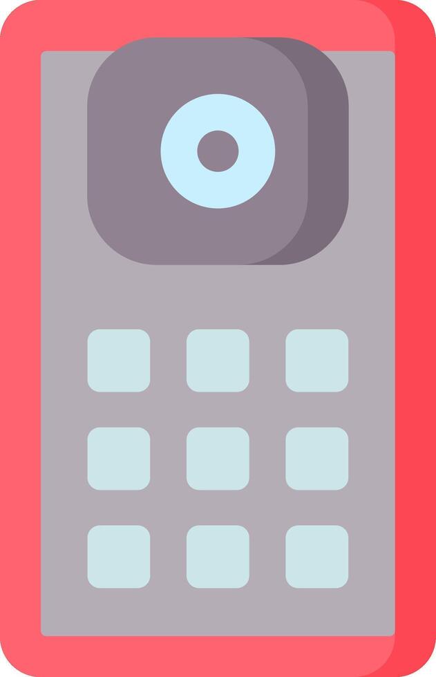 retinal scanner illustration design vector