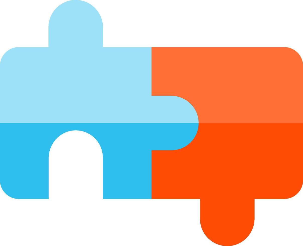 puzzle illustration design vector