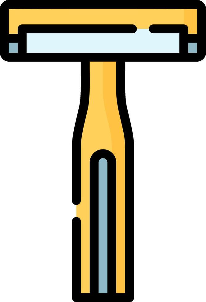 razor illustration design vector