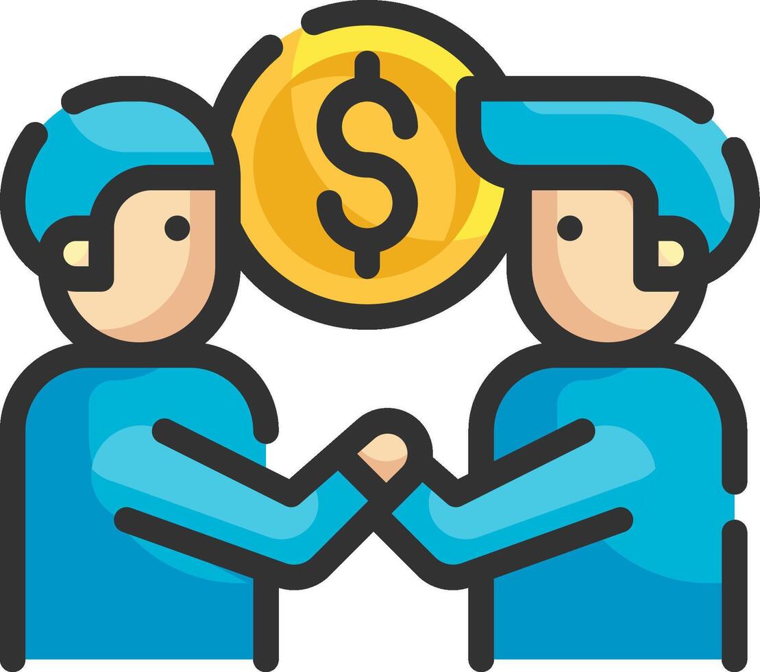 partner illustration design vector