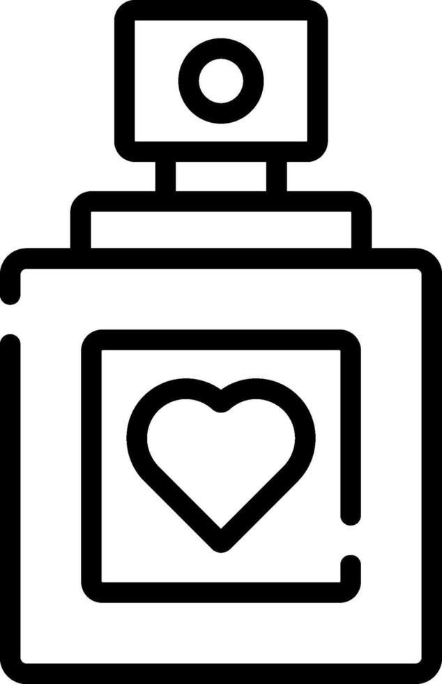 perfume illustration design vector