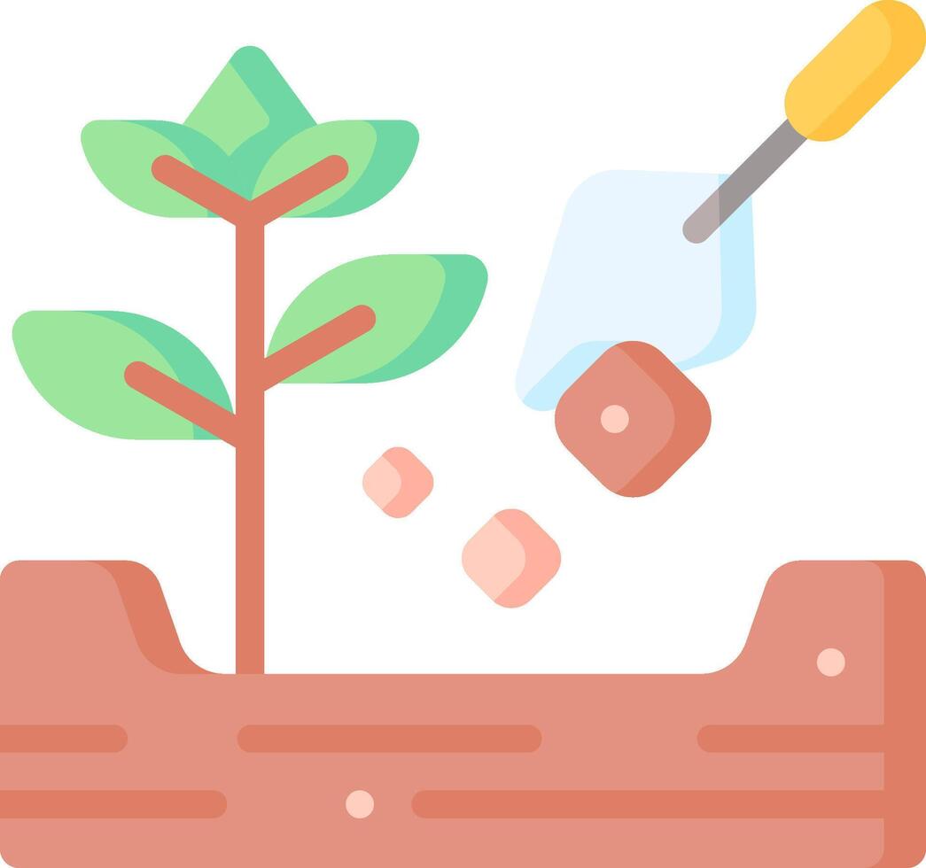 planting illustration design vector