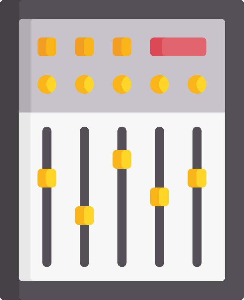 sound mixer illustration design vector