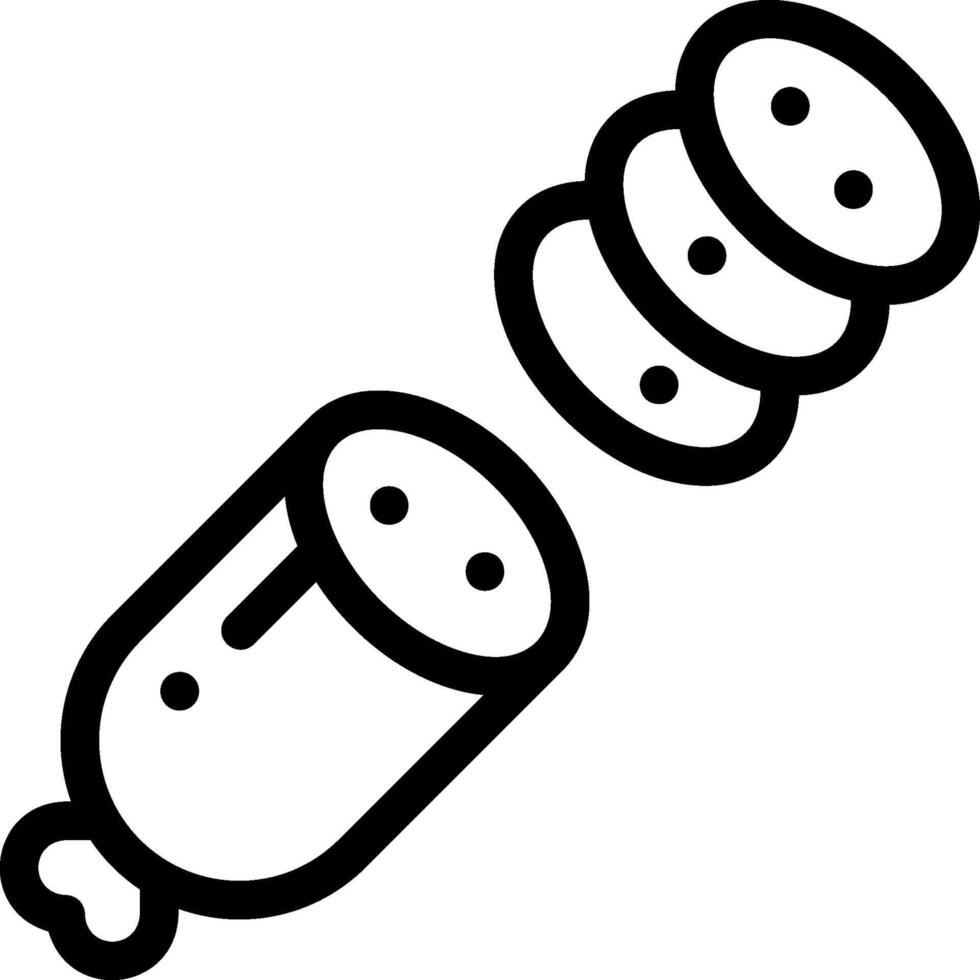 salami illustration design vector