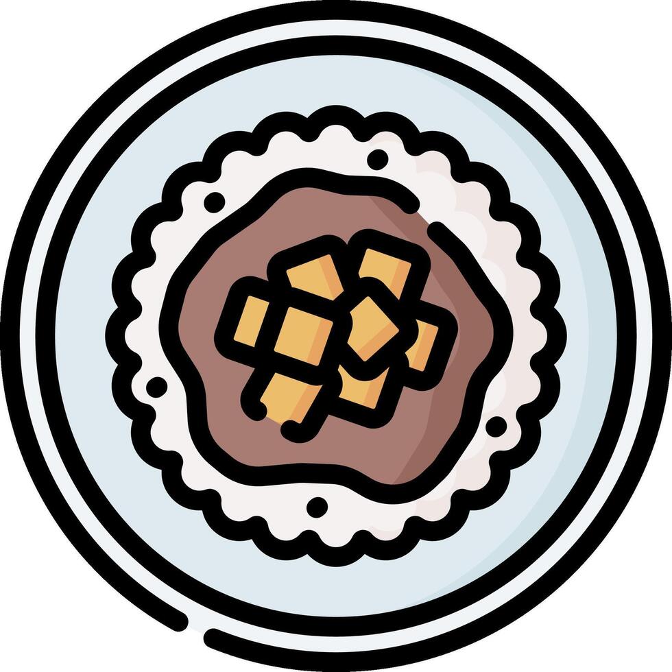 tofu illustration design vector