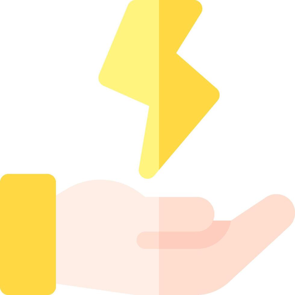 thunder illustration design vector