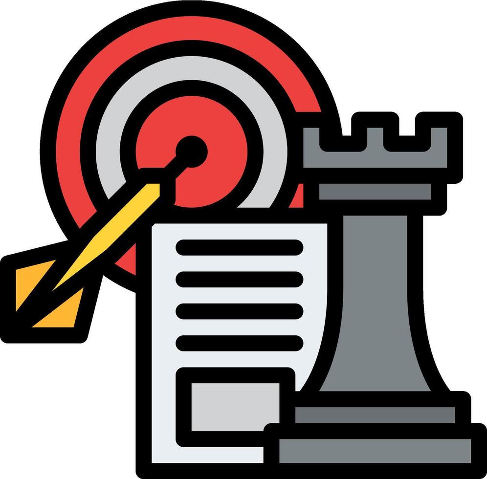 strategy illustration design vector