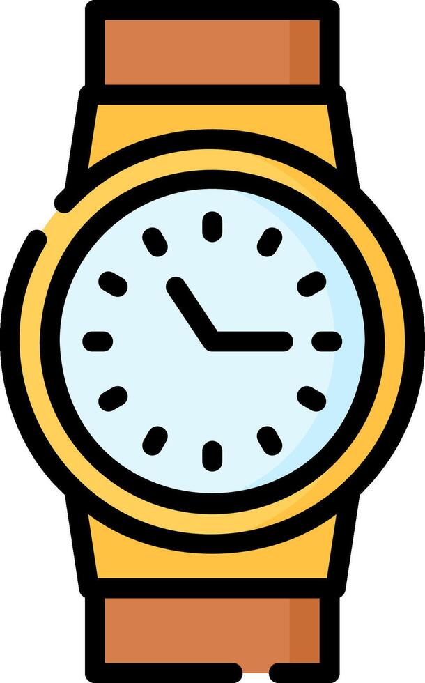 wristwatch illustration design vector