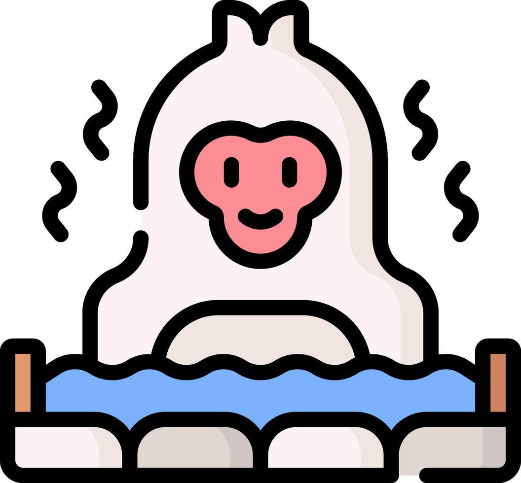 monkey illustration design vector