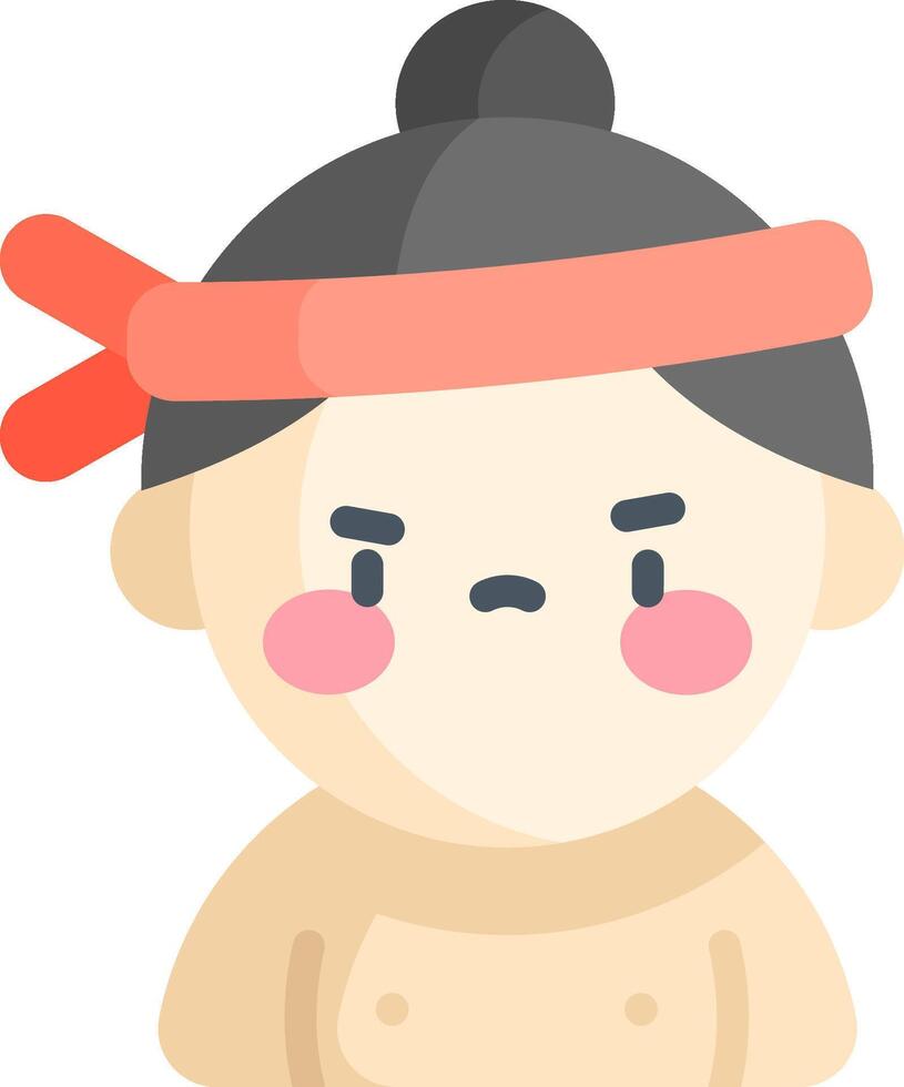 sumo illustration design vector