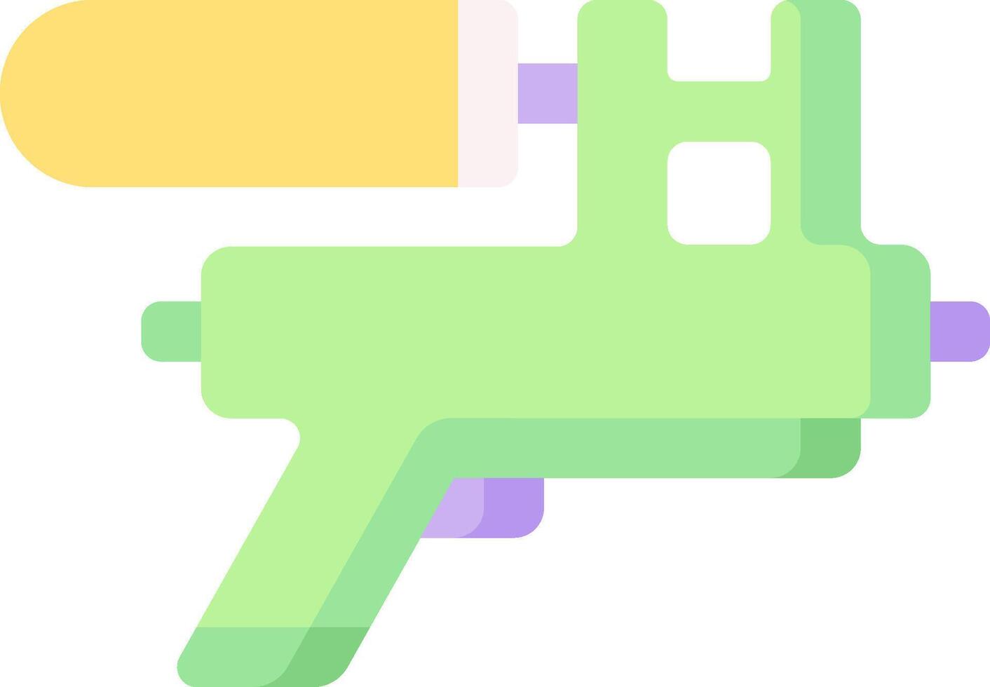 water gun illustration design vector
