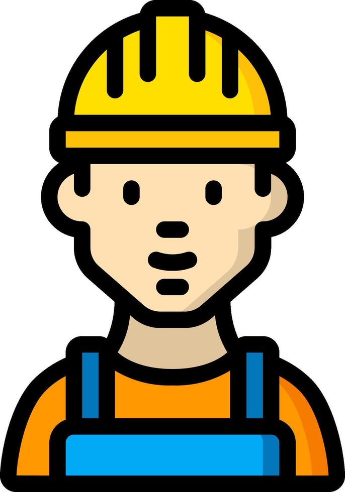 worker illustration design vector
