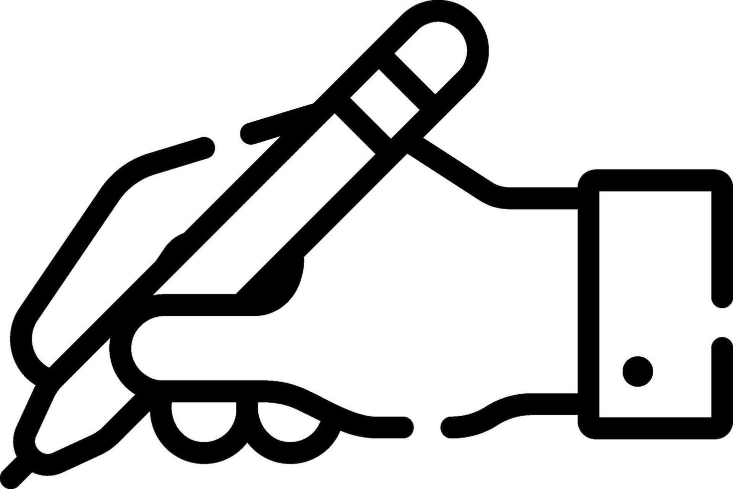 writing illustration design vector