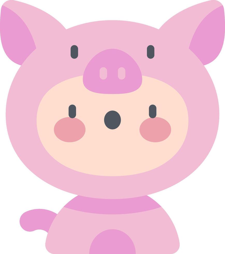 pig illustration design vector