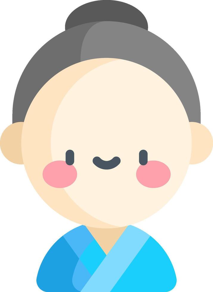 samurai illustration design vector