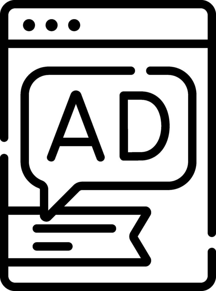 Advertisement illustration design vector