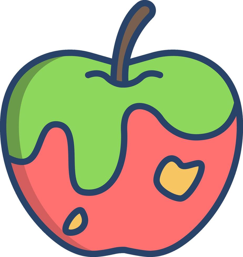 apple illustration design vector