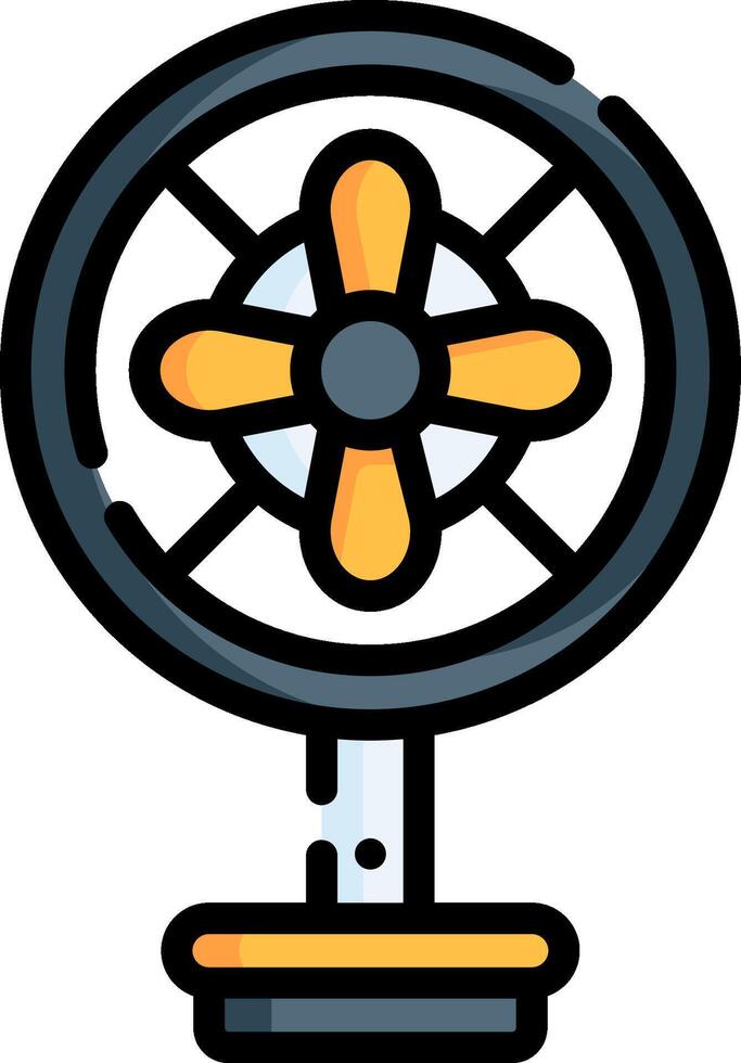 fan illustration design vector