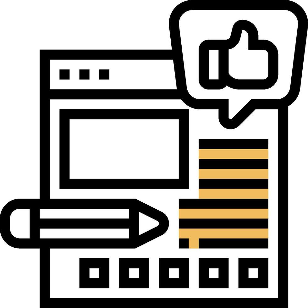 blogger illustration design vector