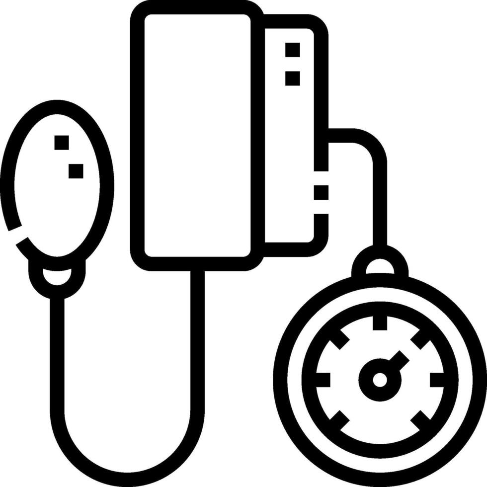 blood pressure gauge illustration design vector