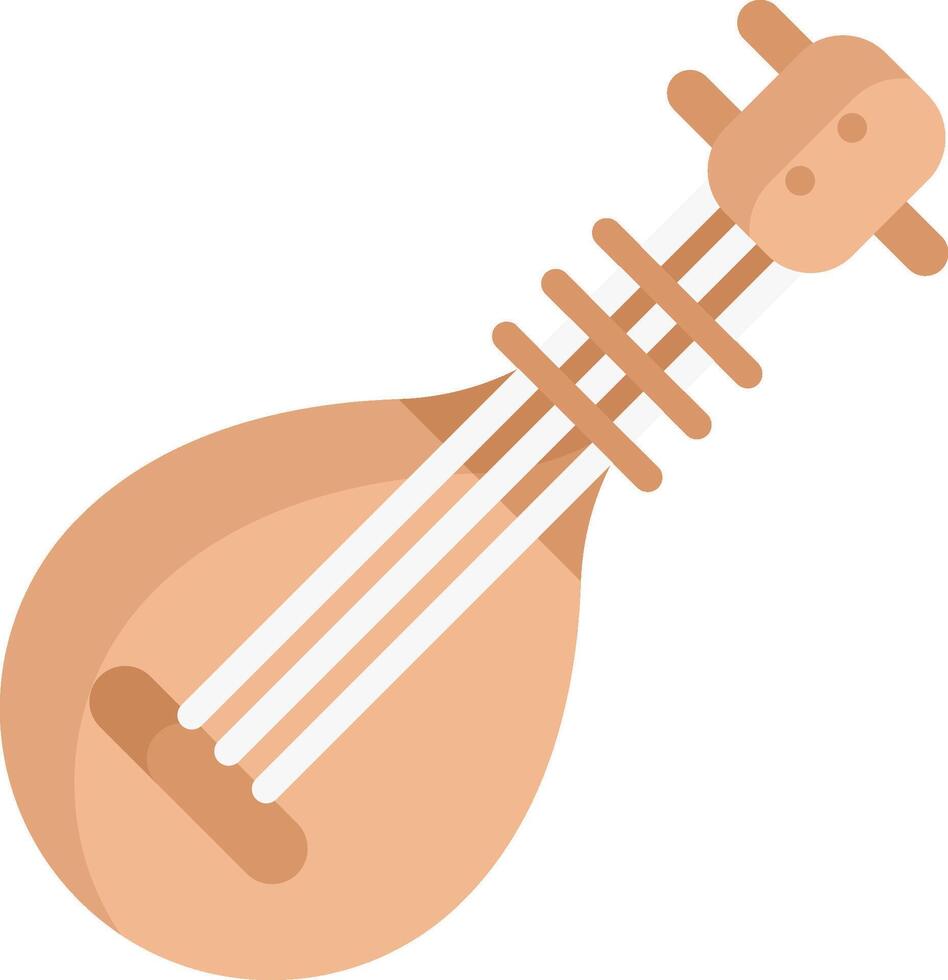 biwa illustration design vector
