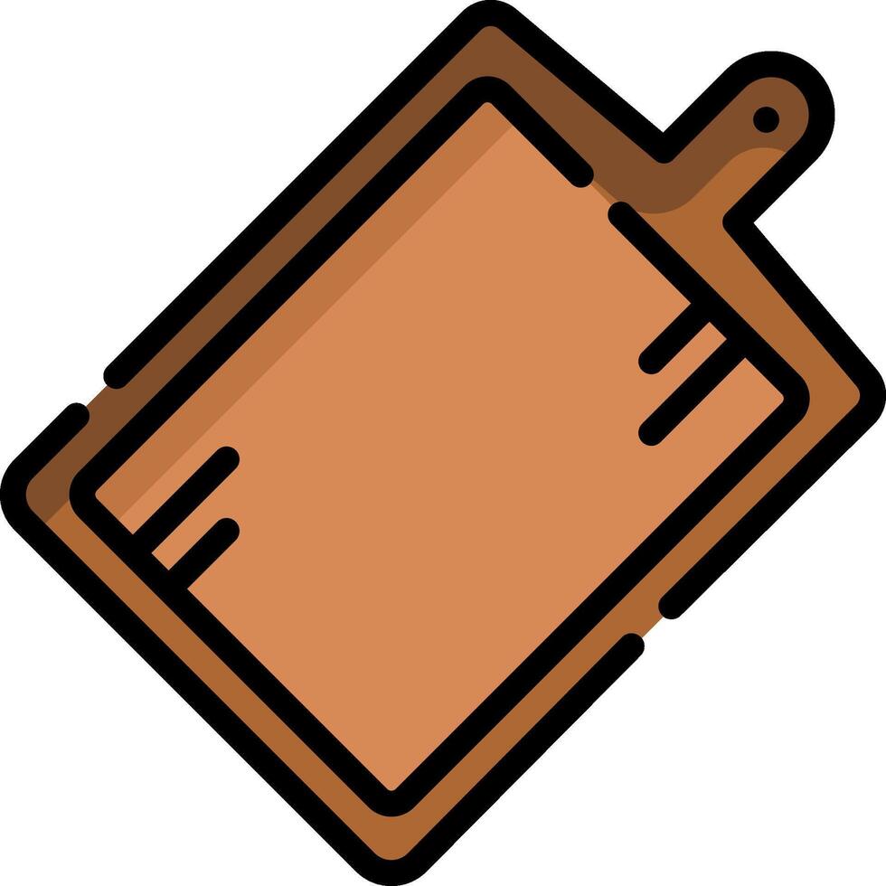 chopping board illustration design vector