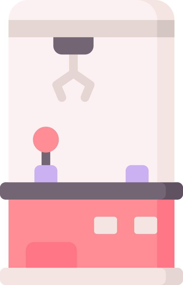 claw machine illustration design vector