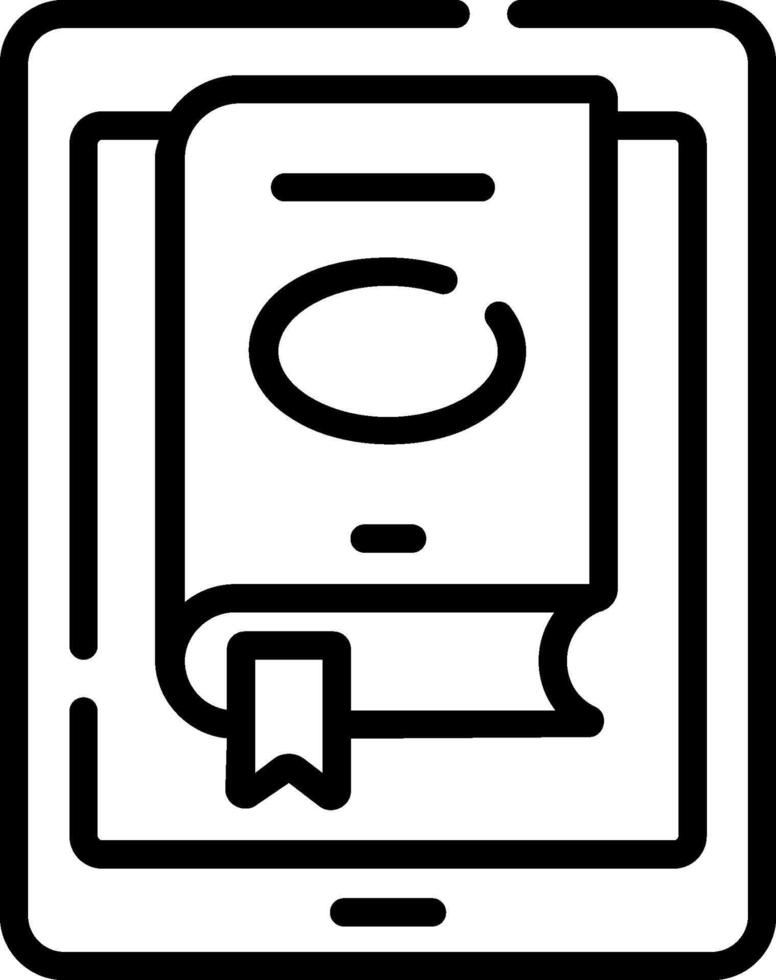 ebook illustration design vector