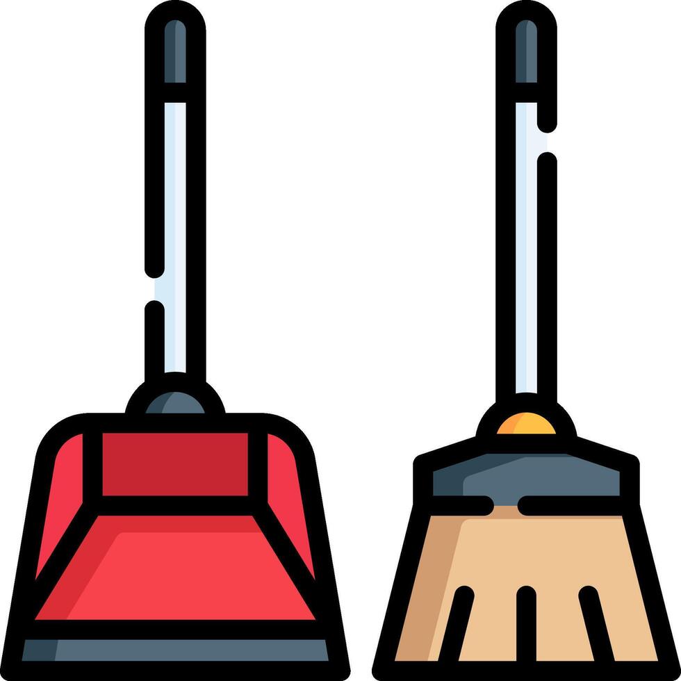 dustpan illustration design vector