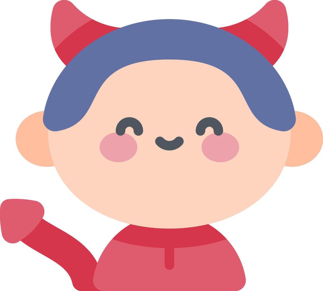devil illustration design vector