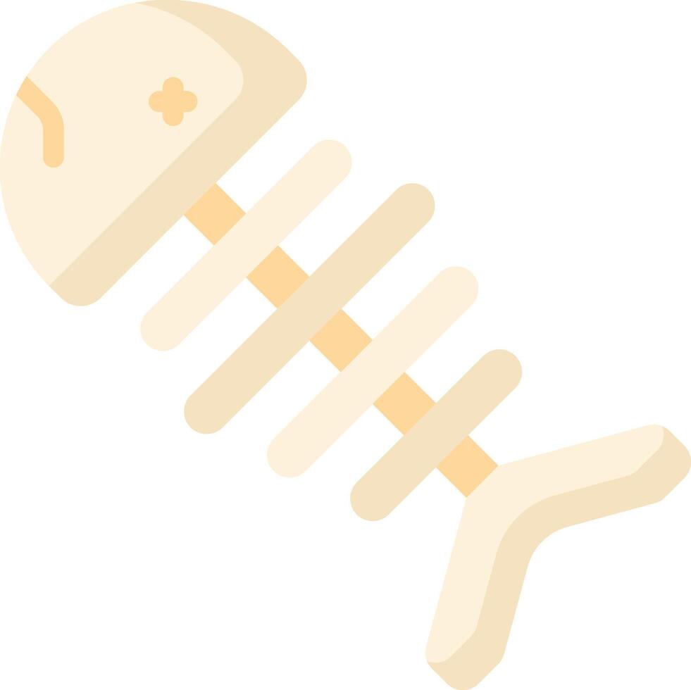 fishbone illustration design vector