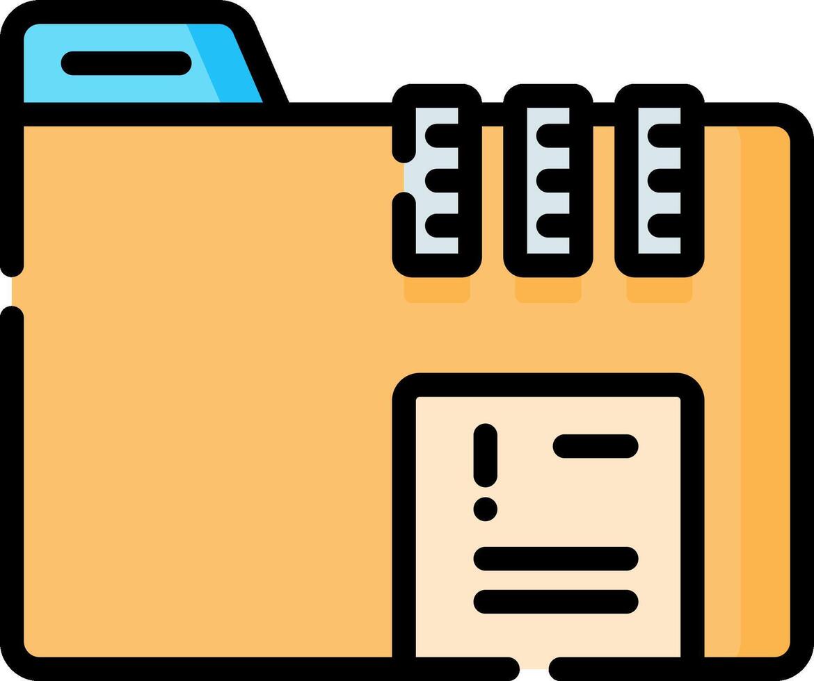 folder illustration design vector