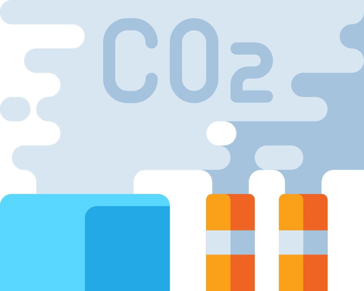 emission illustration design vector