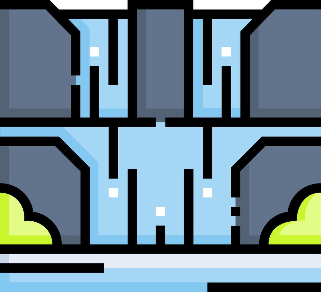 falls illustration design vector