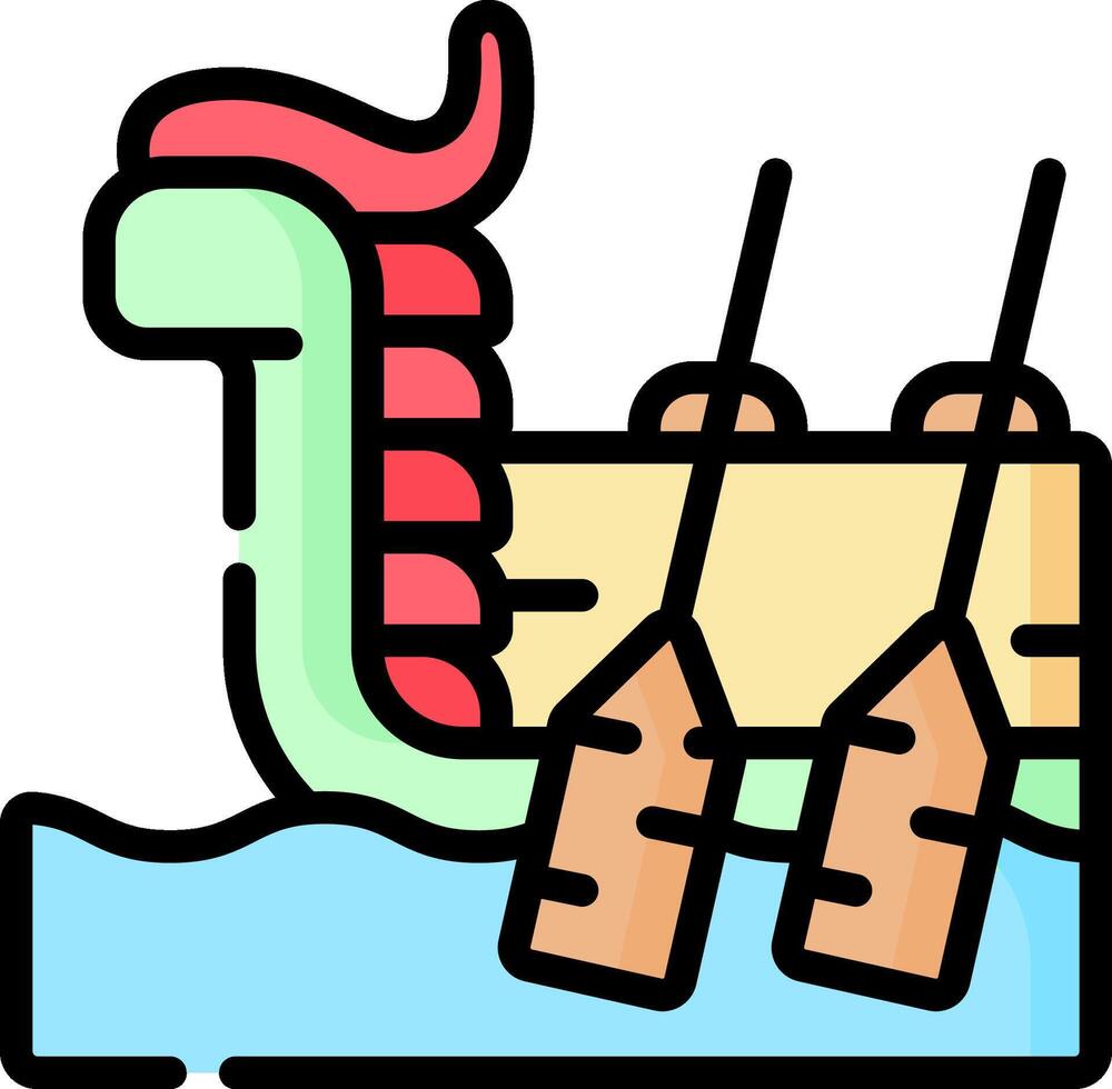dragon boat festival illustration design vector