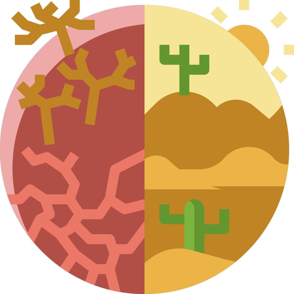 climate change illustration design vector