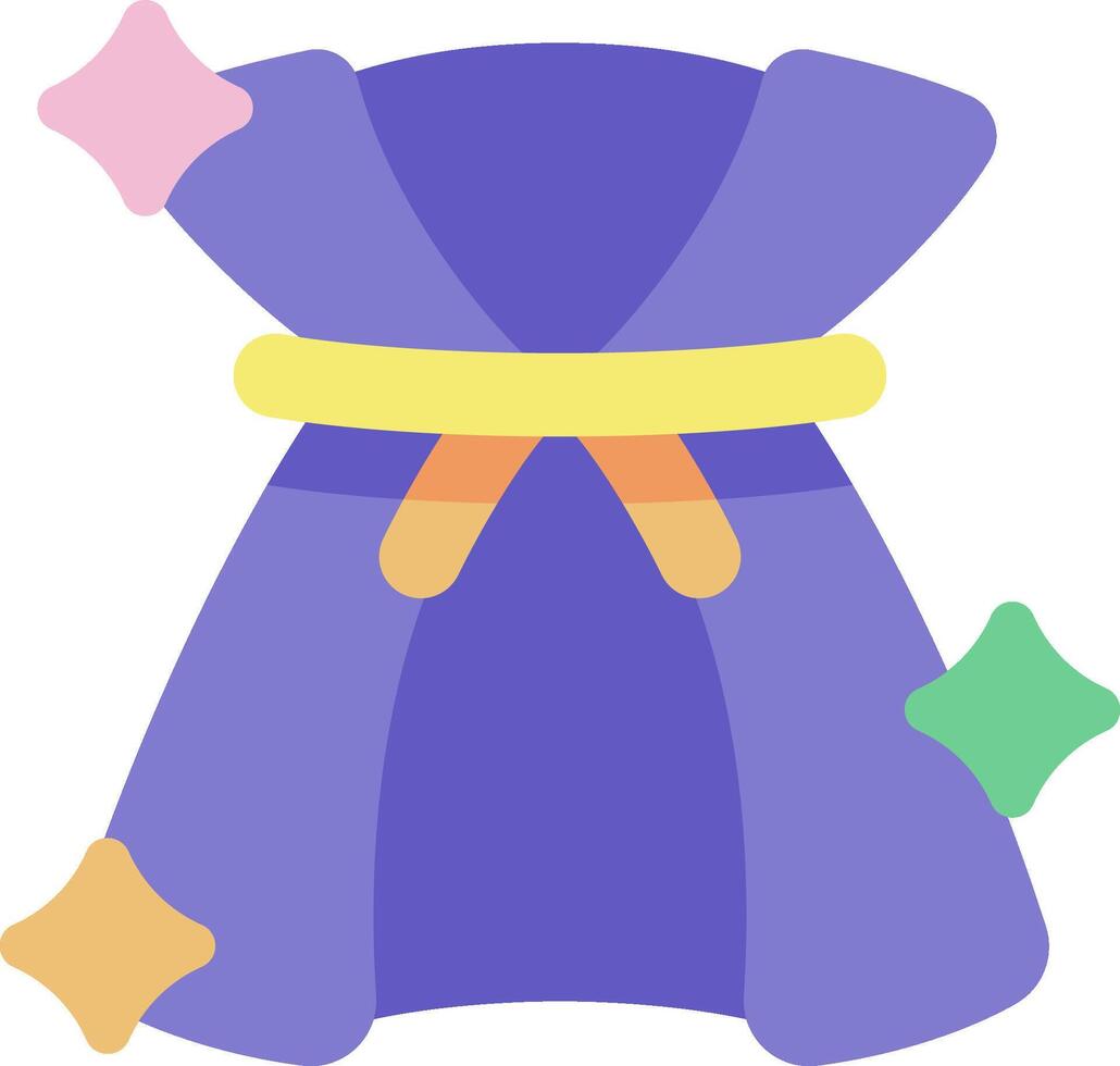 CLOAK illustration design vector