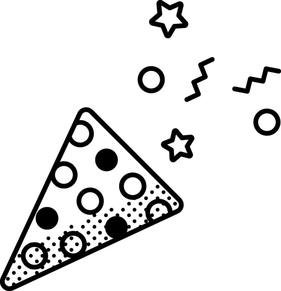 confetti illustration design vector