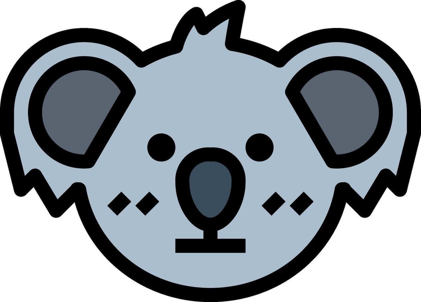koala illustration design vector