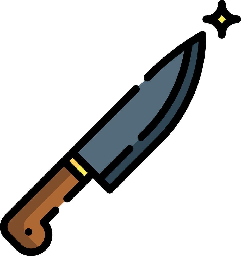 knife illustration design vector